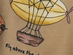 Name It weathered teak luftballoner top